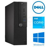 Arvuti Dell 3050 SFF i3-6100 8GB 256GB M.2 NVME DVD W10P Renew