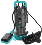 Puhas ja kergelt saastunud veepump WDS2426, 2200W 1" 15000l/h + ujuk