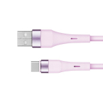 Kruger&matz Usb-c kaabel, 1m, silikoon, roosa