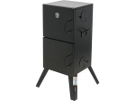 Terasest suitsuahi liha ja kala suitsutamiseks 53x51x100cm termomeeter reguleeritav ventilatsioon 99916 LUND
