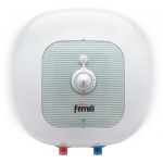Ferroli CUBO 15 elektriline soojaveeboiler, 1500 W, paigaldamiseks kraanikausi kohale, 15 l, valge