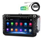 android 7 tolli cd dvd auto navigatsioonis&uuml;steemi raadio junsun vw golf 5 6 tiguan skoda passat polo gps navi wifi carpaly android auto bt fm rds swc