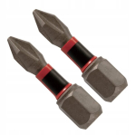 Makita E-03121 Impact Premier Ph1 25mm magnetotsad, 2 tk.