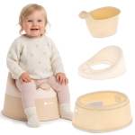 Sun Baby NESTPOT potitool lastele, beež, libisemisvastane, eemaldatav sisend, mugav seljatugi, pikkus 37 cm, kuni 15 kg