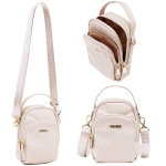 WINGS v&auml;ike seljakott crossbody kott kompaktne reisikott kerge nailon materjal reguleeritav rihm