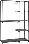 Kokkupandav riidekapp SONGMICS RYG24BK, Sulankstoma drabužių spinta SONGMICS RYG24BK