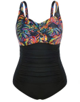 Ujumistrikoo naistele Hanna Nicole, must, 50