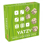 Yatzy puidust t&auml;ringud - noppam&auml;ng - Tactic