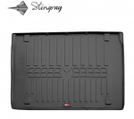 Kummist pagasiruumi matt FIAT Doblo 2010-> (short base/lower boot) black /6006021