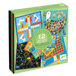 Lauam&auml;ngude komplekt &bdquo;12 klassikalist m&auml;ngu&ldquo; (LT,LV,EN,EE,RU), Djeco DJ05218