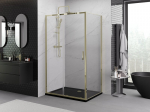 Mexen Exo liugustega du&scaron;inurk 160 x 100 cm, l&auml;bipaistev, kuldne - 8151-160-100-50-00