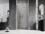 Mexen Lunar parema hinged du&scaron;iuks 70 cm, l&auml;bipaistev, harjatud kuld - 834-070-000-55-00-P