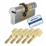 Modulaarne silinder Gerda Exxo Smart 36/45z hammasrattaga, nikkel