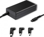 S&uuml;learvuti laadija Qoltec spetsiaalne toiteplokk Dellile 65 W | SmartPlug | 3 pistikupesa | + toitekaabel