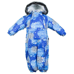 Huppa Laste talvekombe REGGIE 1, blue pattern, 74