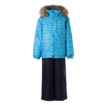 Huppa Poiste talvekomplekt WINTER, arctic blue/ gray, 110