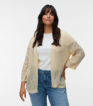 Vero Moda Curve Naiste Kardigan 10342721*01, nat 5715867415915