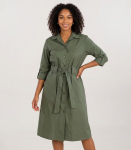 Hansmark Naiste kleit Anette 76176*01, khaki 4741653393502