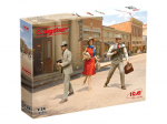 Liimitav mudel ICM 24054 Gangsters (3 figures) 1/24
