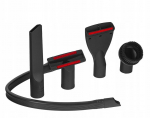 Geko tolmuimeja tarvikute komplekt G81084, 5 tk, 35 mm, 32 mm adapter, kvaliteetne plastmass, must