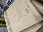 Kahjustatud pakendiga toode. Keter kompostikast ECO 320L