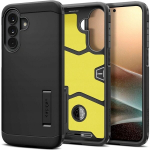 Kvalitetne Spigen Tough Armor korpus Samsung Galaxy A37 5G musta v&auml;rvi