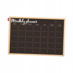 Memobe Must tahvel 60x40 cm kuuplaaniga