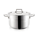 Anett 14 cm 700 ml Orion teraskann kaanega, Puodas plienas su dangčiu ANETT 14 cm, 700 ml