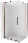 Mexen Velar L nihutuskabiin, liuguks 100 x 85 cm, h&auml;rmatis, roosakuld - 871-100-085-33-60