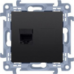 Simon 10 Rj45 Cat 5e mattmust arvuti pesa