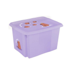 Kast kaanega 45L Karolina "Capybara" 55.5x40x30cm pehme lilla
