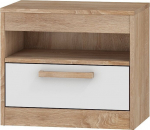 &Ouml;&ouml;kapp Maximus, tamm/valge