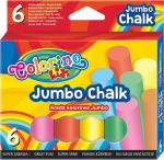 V&auml;rvilised kriidid JUMBO Colorino Kids, 6 v&auml;rvi