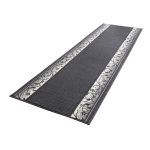 Vaip Hanse Home Basic Plant Grey, 80x450 cm