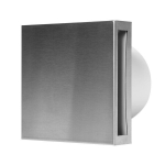 Elektriventilaator Europlast E-Extra EET100i, &Oslash;100mm sulgurkaanega, inox