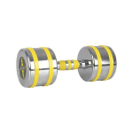 Kroomitud hantel inSPORTline Yellsteel 12 kg