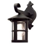 Seinale kinnitatav v&auml;lisvalgusti Elstead Lighting Hereford BL21-BLACK-E27