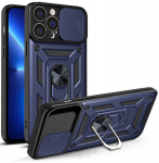 Hybrid Armor Camshield, iPhone 13 Pro, sinine