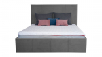 Voodi kastiga 160 cm Gulta Stef XL, hall