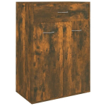vidaXL kingakapp, suitsutatud tamm, 60 x 35 x 84 cm, tehispuit