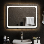 vidaXL LED vannitoapeegel, 80x60 cm