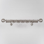 Kahekordne karniis MODENA-LUNAS &Oslash;19 mm, h&otilde;bedane/matt, 240 cm