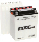 Exide motoaku 12V 14Ah YB14L-A2 134x89x166-+