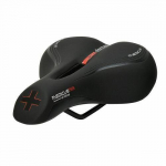 Jalgratta sadul 250 x 180 mm, Gel-polstriga, Wittkop MEDICUS Twin 2.0. 4553