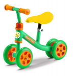 Bimbo Bike t&otilde;ukeratas sadulaga, roheline/kollane