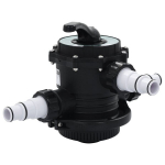 vidaXL mitme avaga ventiil liivafiltrile ABS 38 mm 6-osaline