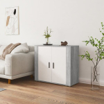 vidaXL puhvetkapp, hall Sonoma tamm, 80x33x70 cm, tehispuit