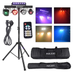 Light4me T-bar Laser Strobe Led Par Derby UV IR multiefekt