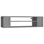 vidaXL seina telerikapp, hall Sonoma tamm, 100x30x26,5 cm, tehispuit