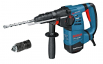BOSCH puuri- ja vahetushaamer SDS-PLUS 800W 3,1J 3,6kg kohver + Lisa k&auml;epide GBH 3-28 DFR